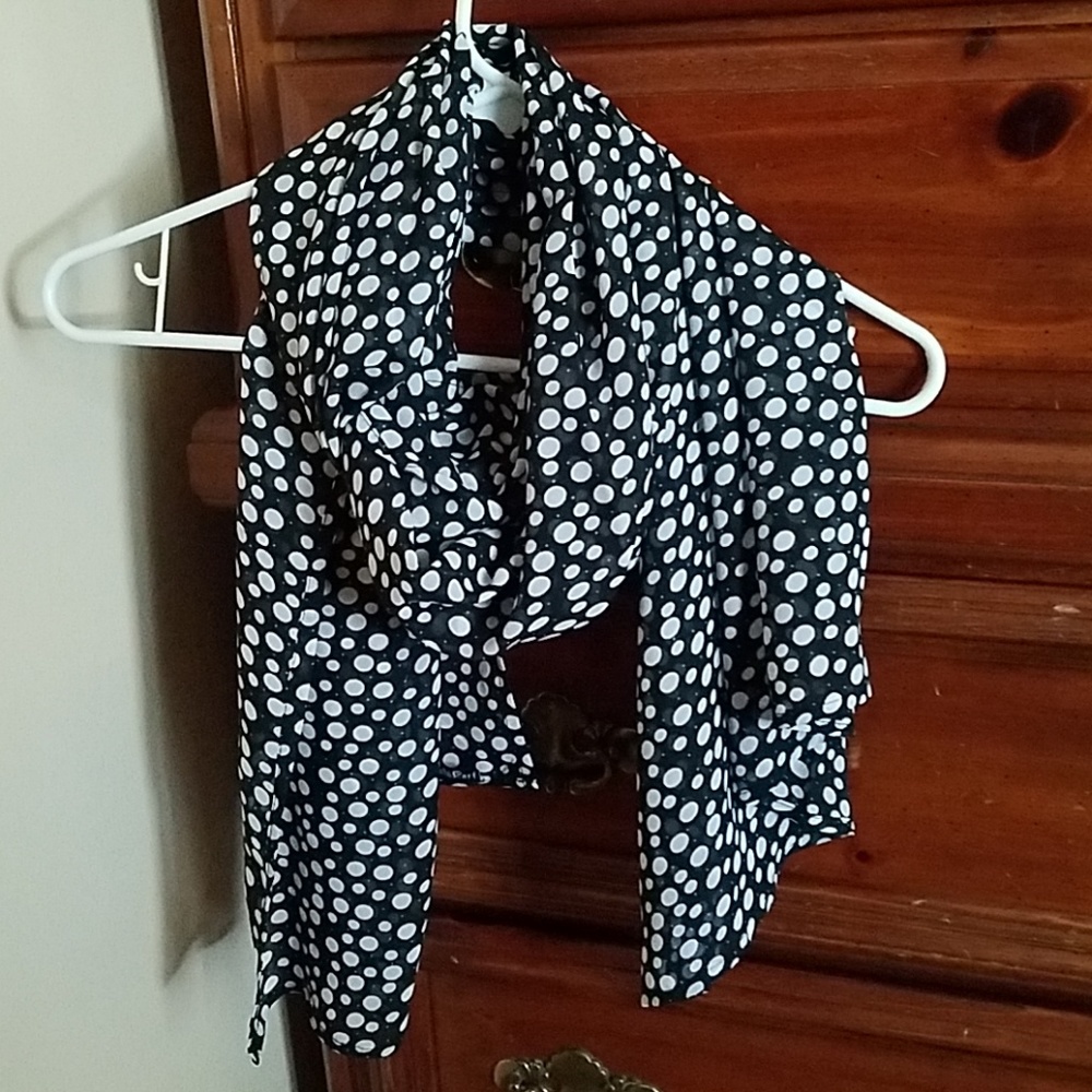 Polka dot scarf